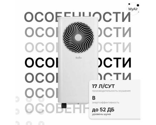 Мобильный кондиционер Ballu BPAC-07 OR/N6