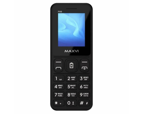 Мобильный телефон Maxvi P99 Black Мобильный телефон Maxvi P99 Black