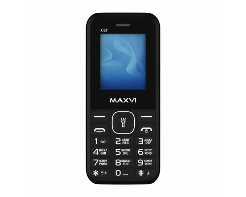Мобильный телефон Maxvi C27 black Мобильный телефон Maxvi C27 black