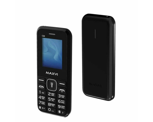 Мобильный телефон Maxvi C30 Black Мобильный телефон Maxvi C30 Black