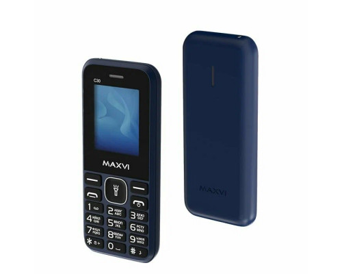 Мобильный телефон Maxvi C30 Blue Мобильный телефон Maxvi C30 Blue