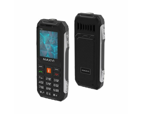 Мобильный телефон Maxvi T100 black Мобильный телефон Maxvi T100 black