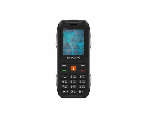 Мобильный телефон Maxvi T100 black Мобильный телефон Maxvi T100 black