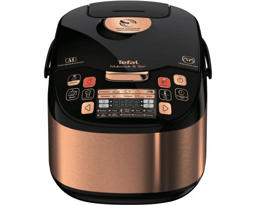 Мультиварка Tefal RK901F32 бронзовый/черный Мультиварка Tefal RK901F32 бронзовый/черный