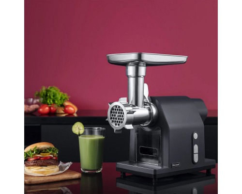 Мясорубка Rondell RDE-1452 графит/серебристый Мясорубка Rondell RDE-1452 графит/серебристый