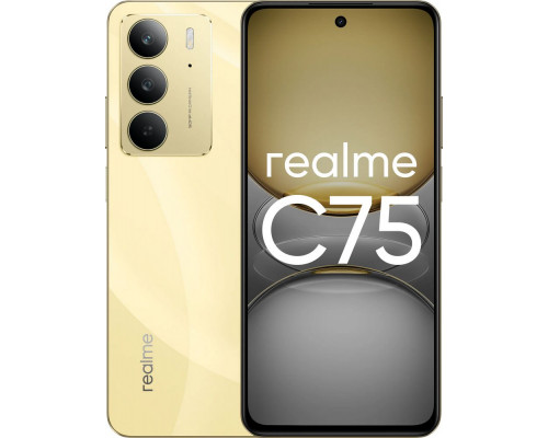Смартфон Realme C75 8/128Gb Gold Смартфон Realme C75 8/128Gb Gold