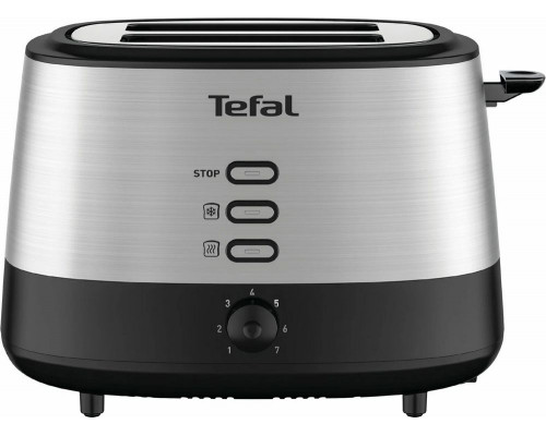 Тостер TEFAL TT520D10 серебр/черный Тостер TEFAL TT520D10 серебр/черный