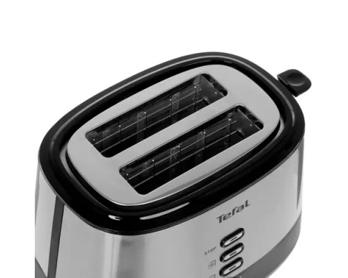 Тостер TEFAL TT520D10 серебр/черный Тостер TEFAL TT520D10 серебр/черный