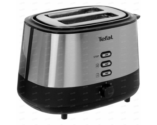 Тостер TEFAL TT520D10 серебр/черный Тостер TEFAL TT520D10 серебр/черный