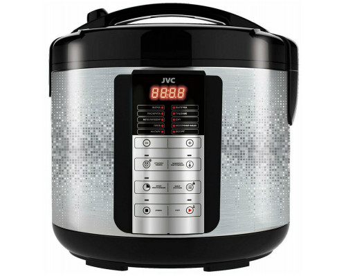 Мультиварка JVC JK-MC500 серебристый/черный Мультиварка JVC JK-MC500 серебристый/черный