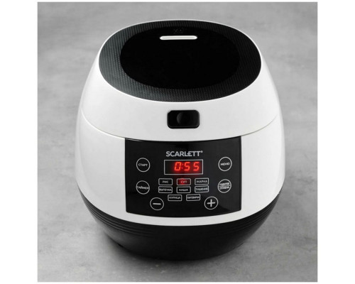 Мультиварка SCARLETT SC-MC410S26 белый/черный Мультиварка SCARLETT SC-MC410S26 белый/черный