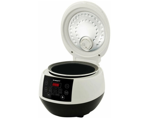 Мультиварка SCARLETT SC-MC410S26 белый/черный Мультиварка SCARLETT SC-MC410S26 белый/черный