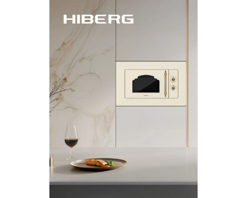 Встраиваемая микроволновая печь HIBERG i-VM 6501 YR Встраиваемая микроволновая печь HIBERG i-VM 6501 YR