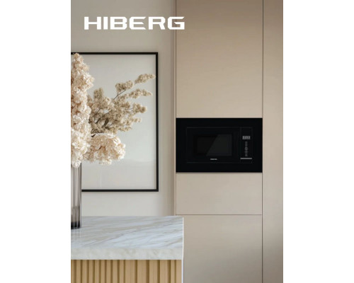 Встраиваемая микроволновая печь HIBERG i-VM 6502 B Встраиваемая микроволновая печь HIBERG i-VM 6502 B