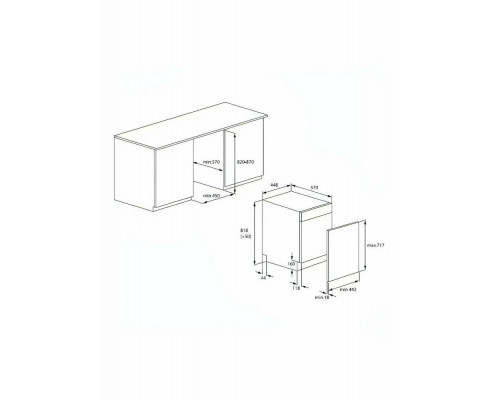 Встраиваемая посудомоечная машина BEKO BDIS38120A Встраиваемая посудомоечная машина BEKO BDIS38120A