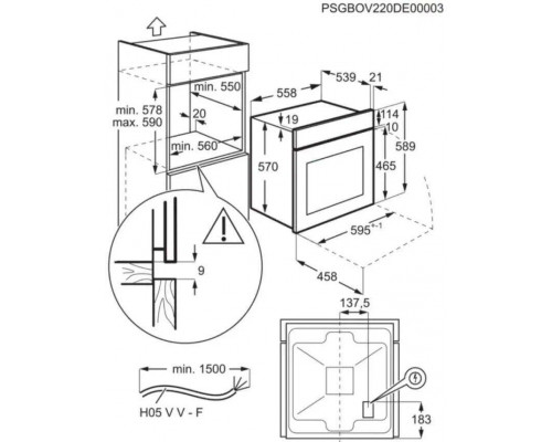 Духовой шкаф Electrolux EOF3H50X Духовой шкаф Electrolux EOF3H50X