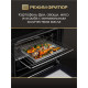 Духовой шкаф HIBERG S-VM 6415 B SMART черный