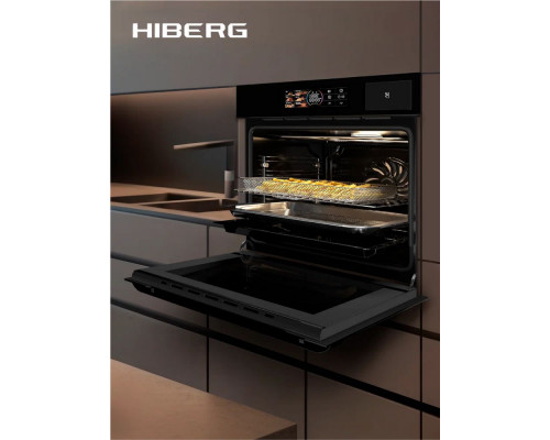 Духовой шкаф HIBERG S-VM 6415 B SMART черный Духовой шкаф HIBERG S-VM 6415 B SMART черный