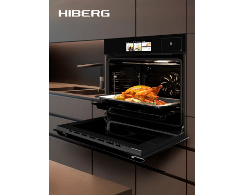Духовой шкаф HIBERG S-VM 6615 B i-SMART черный Духовой шкаф HIBERG S-VM 6615 B i-SMART черный