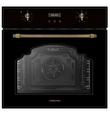 Духовой шкаф HIBERG VM 6260 RB черный ретро