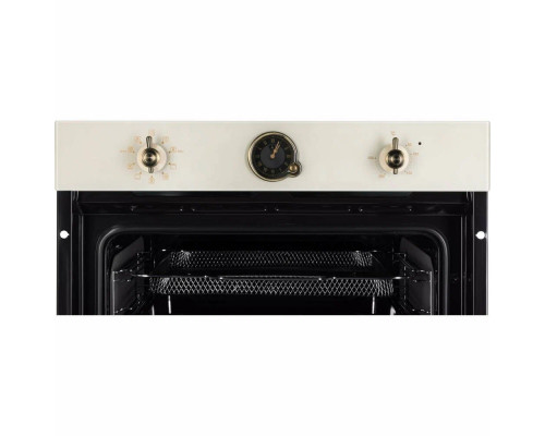 Духовой шкаф HIBERG VM 6392 YR бежевый ретро Духовой шкаф HIBERG VM 6392 YR бежевый ретро