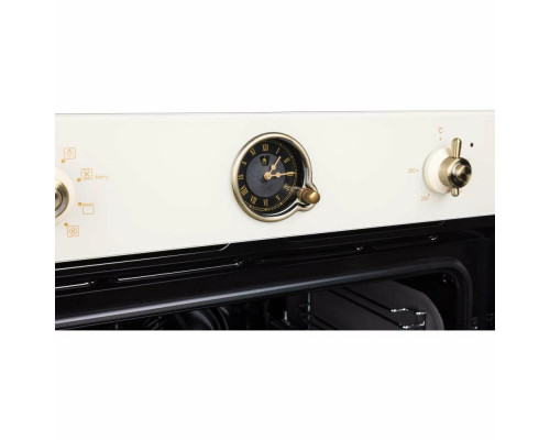 Духовой шкаф HIBERG VM 6392 YR бежевый ретро Духовой шкаф HIBERG VM 6392 YR бежевый ретро