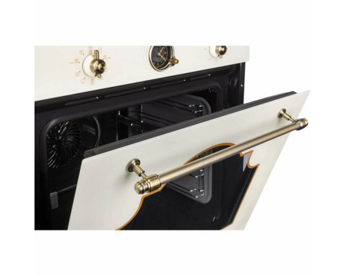 Духовой шкаф HIBERG VM 6392 YR бежевый ретро Духовой шкаф HIBERG VM 6392 YR бежевый ретро