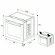 Духовой шкаф Indesit IFE 3634 WH белый