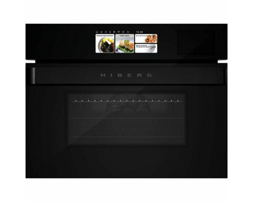Духовой шкаф HIBERG S-VM 5615 B i-SMART черный Духовой шкаф HIBERG S-VM 5615 B i-SMART черный