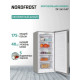 Морозильная камера NORDFROST DF 263 SAP серебристый