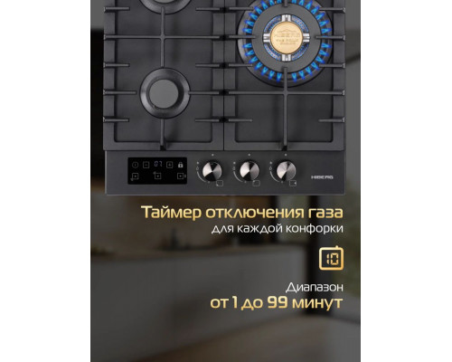 Варочная поверхность HIBERG VM 4235 B черный Варочная поверхность HIBERG VM 4235 B черный