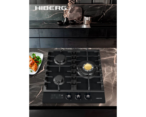 Варочная поверхность HIBERG VM 4235 B черный Варочная поверхность HIBERG VM 4235 B черный