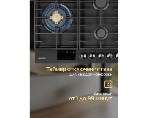 Варочная поверхность HIBERG VM 9255 B черный Варочная поверхность HIBERG VM 9255 B черный