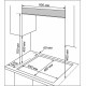 Варочная поверхность HIBERG VM 9255 W белый