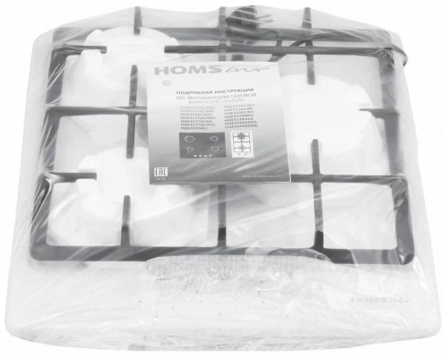 Варочная поверхность HOMSair HGE433TGCWH белый Варочная поверхность HOMSair HGE433TGCWH белый