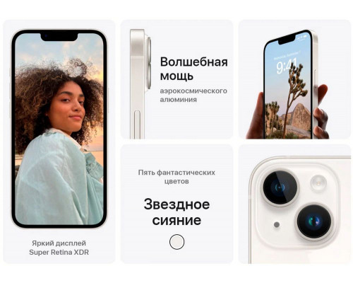 Смартфон Apple iPhone 14 Plus 512GB Midnight (EU) Смартфон Apple iPhone 14 Plus 512GB Midnight (EU)