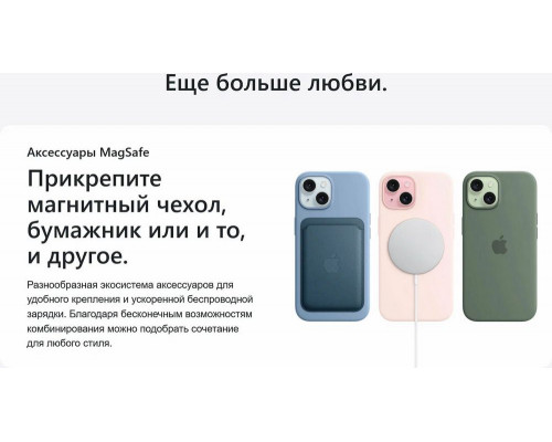Смартфон Apple iPhone 15 Plus 512GB Green (EU) Смартфон Apple iPhone 15 Plus 512GB Green (EU)