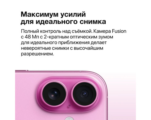 Смартфон Apple iPhone 16 128GB Pink (USA) Смартфон Apple iPhone 16 128GB Pink (USA)