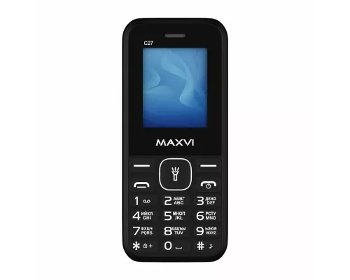 Мобильный телефон Maxvi C27 black