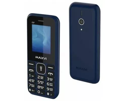 Мобильный телефон Maxvi C27 blue