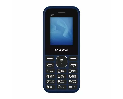 Мобильный телефон Maxvi C27 blue