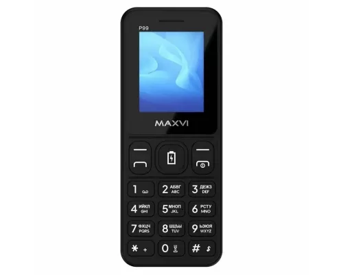 Мобильный телефон Maxvi P99 Black