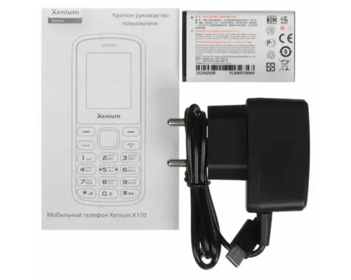 Мобильный телефон Philips Xenium X170 Black