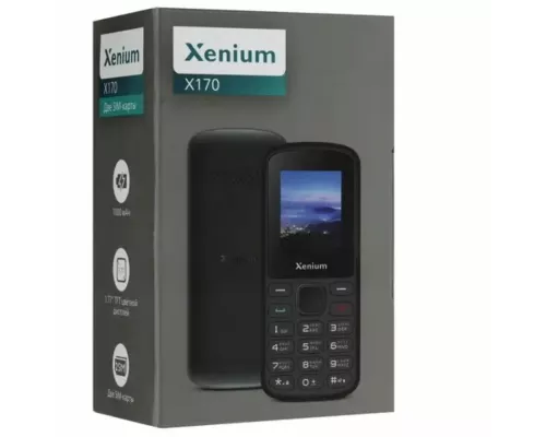 Мобильный телефон Philips Xenium X170 Black