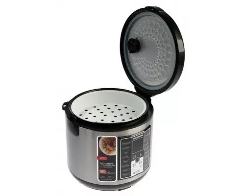 Мультиварка Redmond RMC-M25 черный/серебристый