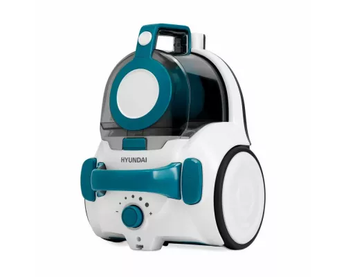 Пылесос Hyundai HYV-C5460 белый/бирюзовый