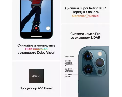 Смартфон Apple iPhone 12 Pro Max 256GB Graphite (Japan)