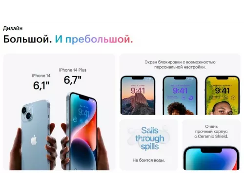 Смартфон Apple iPhone 14 Plus 256GB Blue (Russia)