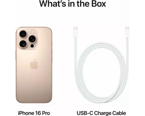 Смартфон Apple iPhone 16 Pro 128GB Desert (China)