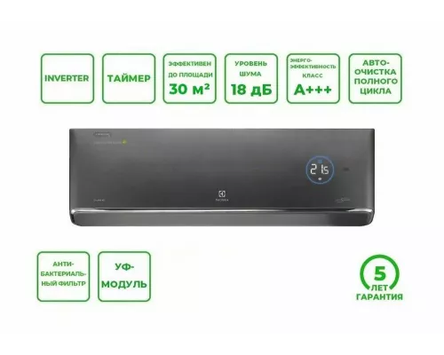 Сплит-система ELECTROLUX EACS/i-10HFA/N8_V2 инвертор